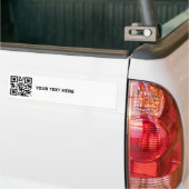 QR Code-Autoaufkleber-Schablone Autoaufkleber (Auf Lkw)