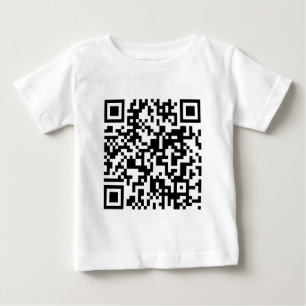 QR Code Baby T-shirt