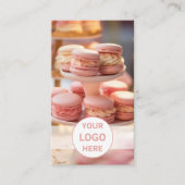 QR-Code-Bäckerei für kundenspezifisches Foto Visitenkarte (Vorderseite)