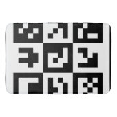 qr Code Badematte (Vorderseite)
