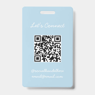 QR Code Badge Ausweis