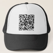 QR-Code Basecap Truckerkappe (Vorderseite)