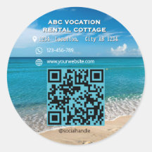 QR Code Beach Eleganter Wellness-Center Travel