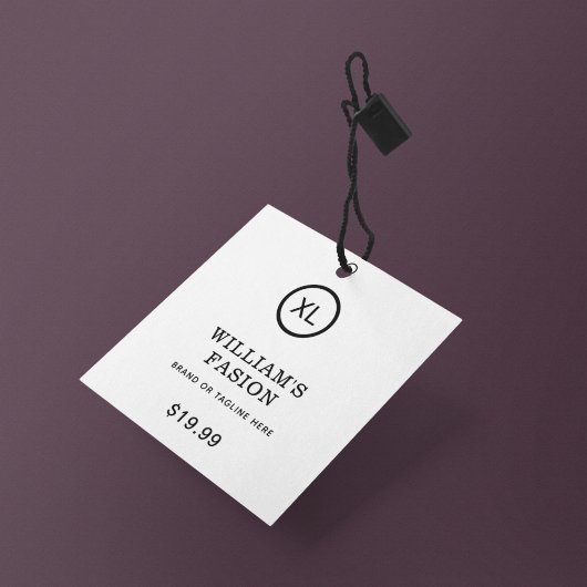 QR-Code | Bekleidungsmarke Preis hängen Tag