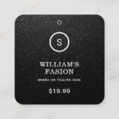 QR-Code | Bekleidungsmarke Preis hängen Tag (Vorderseite)