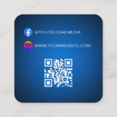 QR-Code | Bekleidungsmarke Preis hängen Tag (Rückseite)