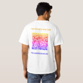 QR Code Benutzerdefinierter Text Business T - Shir T-Shirt (Schwarz voll)