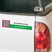 QR-Code Benutzerdefinierter Text Ihr Business-Auto Autoaufkleber (Auf Lkw)