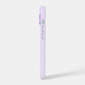 QR Code Benutzerdefinierter Text Ihr Personalisier iPhone 15 Hülle (Linke Seite)