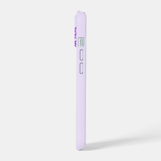 QR Code Benutzerdefinierter Text Ihr Personalisier iPhone 15 Hülle (Linke Seite)