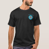 QR-Code Benutzerdefinierter Text- und Farbencode B T-Shirt (Vorderseite)