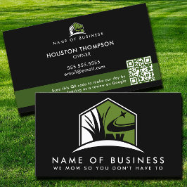 QR-Code Beruflich Gartenwächter Landscaper Visitenkarte