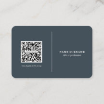 QR-Code beruflich minimalistischer Social Media Cl