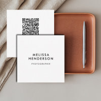 QR-Code Beruflich-Minimalweiß