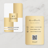 QR-Code beruflich Visitenkarte (Vorne/Hinten)