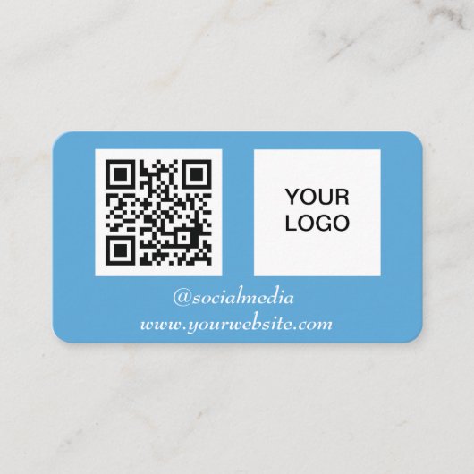 QR-Code Beruflich Visitenkarte (Vorderseite)