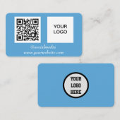 QR-Code Beruflich Visitenkarte (Vorne/Hinten)