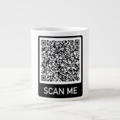 QR-Code - Berufliche, personalisierte Umarmung prü Jumbo-Tasse (Vorderseite)