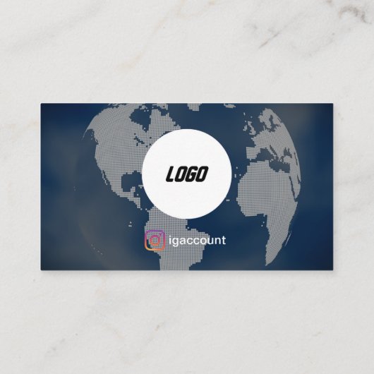 QR Code Berufliche Reiseagentur Visitenkarte (Rückseite)