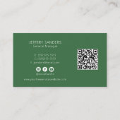 QR-Code Berufliche Tree-Services Visitenkarte (Rückseite)