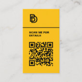 QR-Code - Berufliche Visitenkarte (Vorderseite)