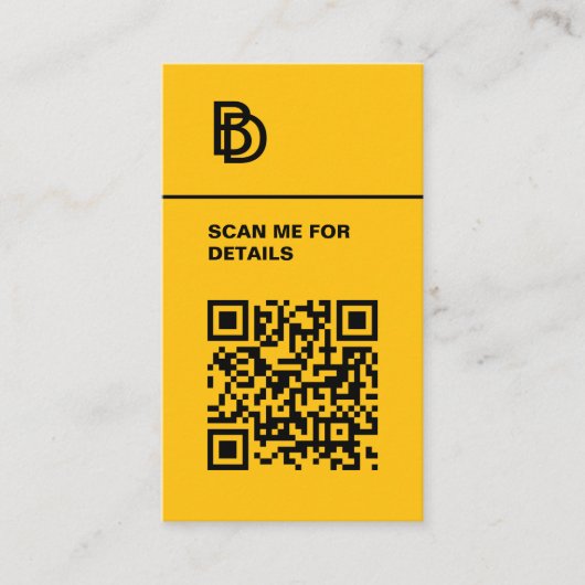 QR-Code - Berufliche Visitenkarte (Vorderseite)