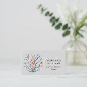 QR-Code Berufliche Visitenkarte (Stehend Vorderseite)