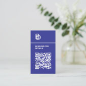 QR-Code - Berufliche Visitenkarte (Stehend Vorderseite)