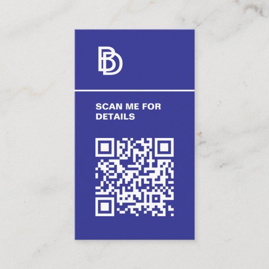 QR-Code - Berufliche Visitenkarte (Vorderseite)