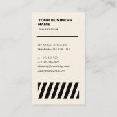 QR-Code - Berufliche Visitenkarte (Rückseite)