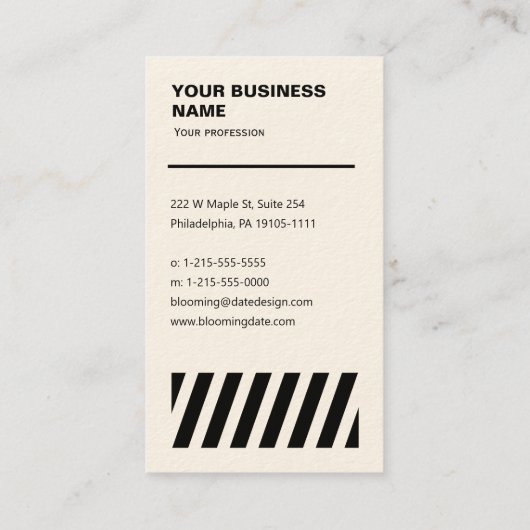 QR-Code - Berufliche Visitenkarte (Rückseite)