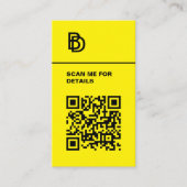 QR-Code - Berufliche Visitenkarte (Vorderseite)