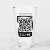 QR-Code - Berufliches Personalisiertes Glas prüfen (Rückseite)