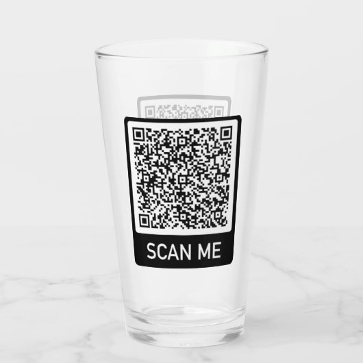 QR-Code - Berufliches Personalisiertes Glas prüfen (Rückseite)