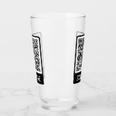 QR-Code - Berufliches Personalisiertes Glas prüfen (Links)