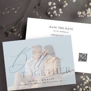 QR CODE besser zusammen Skript Foto Hochzeit Save The Date