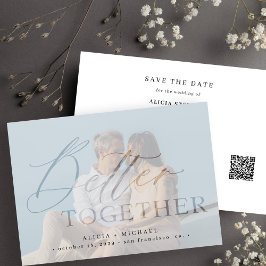QR CODE besser zusammen Skript Foto Hochzeit Save The Date