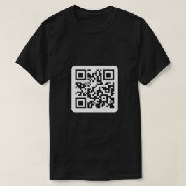 QR-Code BHM-T - Shirt für kritische Rassentheorie