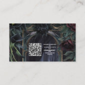 QR Code Bis zum Tod machen wir Teil Gothic Hallowe Begleitkarte (Vorderseite)