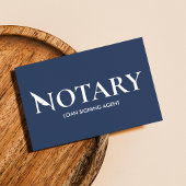 QR Code Blau/Weiß Beruflicher Notar Visitenkarte