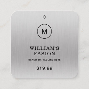 QR-Code   Blue Cloud Label Price Hang Tag