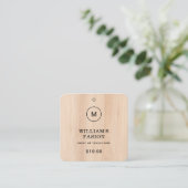 QR-Code | Blue Cloud Label Price Hang Tag (Stehend Vorderseite)