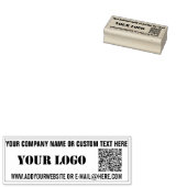 QR-Code Briefmarke für den benutzerdefinierten Tex Gummistempel (Stempel)
