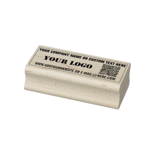 QR-Code Briefmarke für den benutzerdefinierten Tex Gummistempel (Stempel)