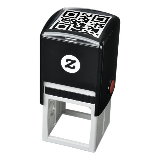 QR-Code-Briefmarke für selbstklebendes Kautschuk Permastempel (Produkt)