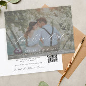 QR CODE Budget elegante Foto Hochzeit speichern Si