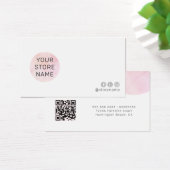 QR Code Business Card (Schreibtisch)