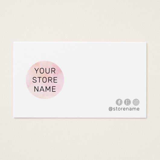 QR Code Business Card (Vorderseite)