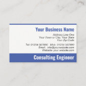 QR Code Business Card des Beraters Visitenkarte (Vorderseite)