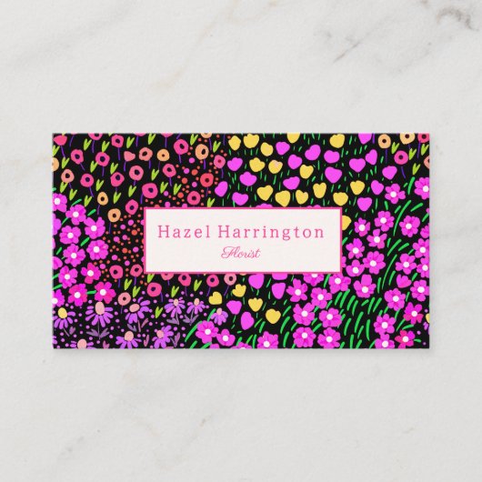 QR Code Business Card Scannable Visitenkarte (Vorderseite)